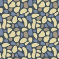 Abstract Pebble Seamless Pattern Texture