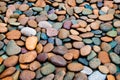 The Abstract of pebble texture