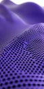 Abstract Perforated Background with Soft Waves and Vivid Violet Mesh Style for Creative Design Royalty Free Stock Photo