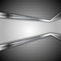 Abstract perforated metal background Royalty Free Stock Photo