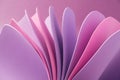 Abstract periwinkle and pink flow background.