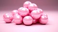 abstract photo background featuring an enchanting arrangement of pink balloons Royalty Free Stock Photo