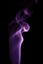 Abstract photo of purple smoke Royalty Free Stock Photo