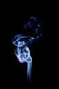 Abstract photo of smoke background. Royalty Free Stock Photo