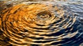 Midday Ripples on Lake Surface Royalty Free Stock Photo