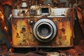 Abstract photography camera Royalty Free Stock Photo