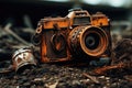 Abstract photography camera Royalty Free Stock Photo