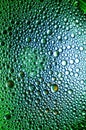 Abstract photography using mixture of soap and water. Making bubbles.Close up abstract photography.