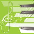 vector abstract piano background