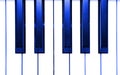Abstract Piano Keys