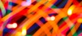 Abstract picture of bright colored dynamic lights Royalty Free Stock Photo