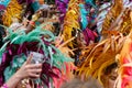 Abstract picture of crowd of people on Karneval der Kulturen C