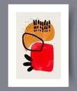 Abstract picture postmodernism wall art print