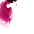 Abstract pink acrylic hand paint background.