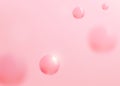 Abstract pink background with liquid fluid for beauty, cosmetic grafic design templates. Vector illustration