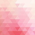 abstract pink background with triangle pattern vector