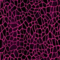Abstract Pink and Black Polygonal Pattern Royalty Free Stock Photo