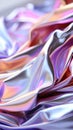 Abstract Pink and Blue Glossy Satin Waves Background Royalty Free Stock Photo