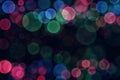 Abstract pink, blue, green bubbles. Holiday soft background with color circles Royalty Free Stock Photo