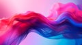 Abstract pink, blue and purple liquid waves futuristic background. Futuristic technology. Royalty Free Stock Photo