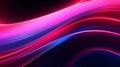 Abstract pink and blue waves creating a vibrant and dynamic background. Generative ai