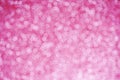 Abstract Pink Bokeh lights Valentine`s Day background Royalty Free Stock Photo