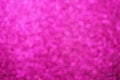 Abstract Pink Bokeh lights Valentine`s Day background Royalty Free Stock Photo