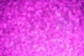 Abstract purple Bokeh lights Valentine`s Day background Royalty Free Stock Photo
