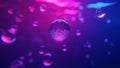 abstract pink bubble background Royalty Free Stock Photo