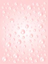 Abstract pink circles background Royalty Free Stock Photo