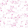 Abstract pink circles background Royalty Free Stock Photo