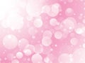 Abstract pink circles design Royalty Free Stock Photo