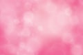 Abstract pink color background with bokeh light. Royalty Free Stock Photo