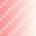 Abstract Pink colored mosaic texture assembled from small triangles. Pixel background, checkered illustration Royalty Free Stock Photo