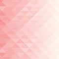 Abstract Pink colored mosaic texture assembled from small triangles. Pixel background, checkered illustration Royalty Free Stock Photo