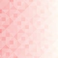 Abstract Pink colored mosaic texture assembled from small triangles. Pixel background, checkered illustration Royalty Free Stock Photo