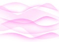 Abstract Pink Curves Background Royalty Free Stock Photo