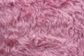 Abstract, pink fake fur background Royalty Free Stock Photo