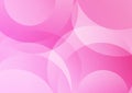 Abstract Pink Geometric Curves Texture Background