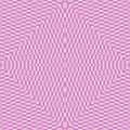 Abstract pink geometric shapes with cube mosaic or falling pixels pattern. Pastel lilac pink background