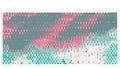 Abstract Pink and Green Halftone Dot Grunge Texture, vector design Generative AI Royalty Free Stock Photo