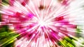 Abstract Pink Green and White Light Burst Background Graphic Royalty Free Stock Photo