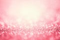 Abstract pink light for romance background