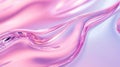 Abstract Pink Liquid Swirling in a Gentle Wave Royalty Free Stock Photo