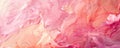 Abstract pink and orange fluid art background Royalty Free Stock Photo