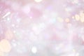 Abstract pink pastel bokeh lights background Royalty Free Stock Photo