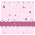 Abstract pink princess background vector