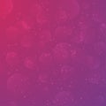 Abstract pink purple background with magic bokeh, Dark Purple vector blurred background with glow Royalty Free Stock Photo