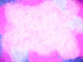 Colorful background. Abstract pink and purple blotchy background with brush strokes.