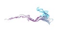 Abstract Pink and Purple Flowing Wave Element, vector design Generative AI Royalty Free Stock Photo